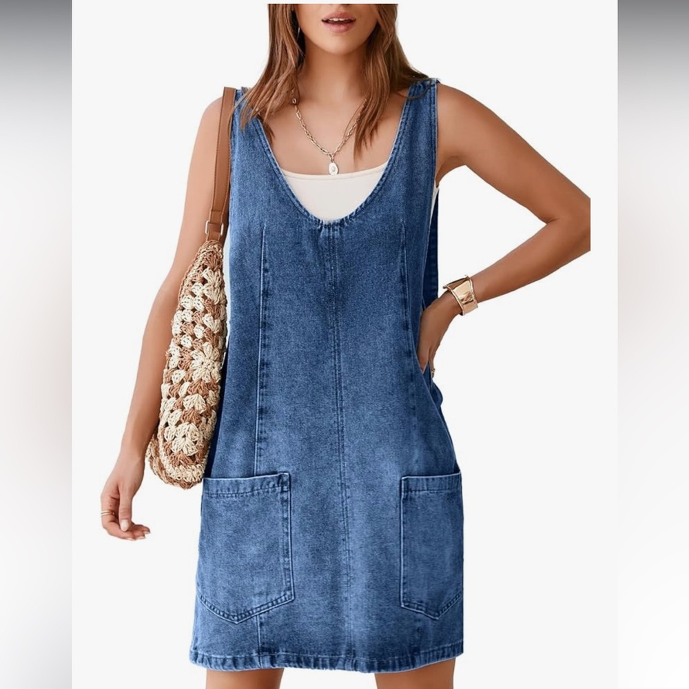 Denim Sleeveless Dress